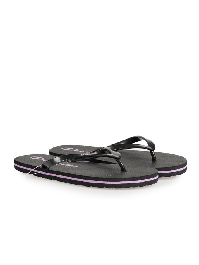 Champion Slipper Big Classic Evo Vrouw zwart