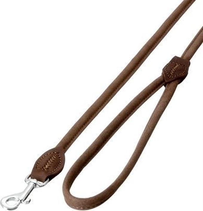 KARLIE Halsband Rund lijn bruin 10mmx100cm