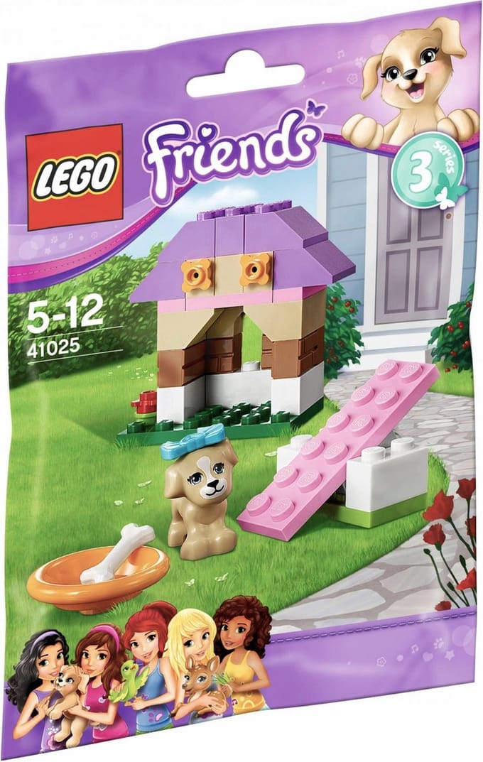 LEGO 41025 Puppy Speelhuis (Polybag)