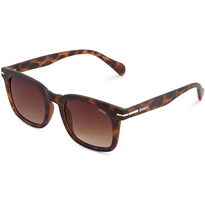 SINNER Filoti - Zonnebril - Polariserende SINTEC®-lenzen - Tortoise bruin - Unisex - One size - BIO based frame