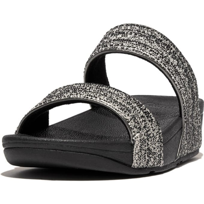 FitFlop Dames sandalen Lulu Shimmerweave Slides GO2