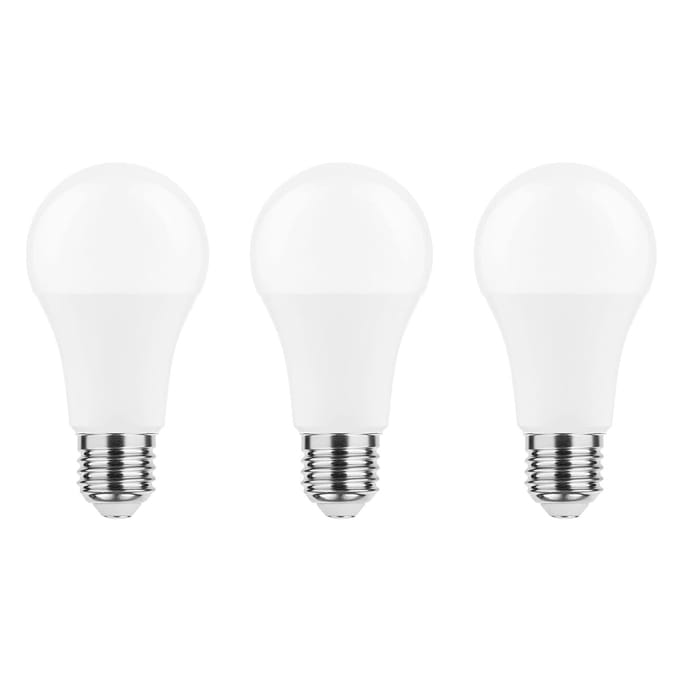 Modee E27 LED Lamp 15W - 1521lm - 2700K - Extra Warm Wit - LED Lamp A65 - Vervangt 100W Gloeilamp - 3 stuks