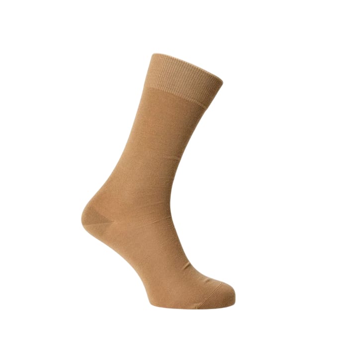 Boss Kinderen/Kids Kasjmier Crew Sokken (Beige)