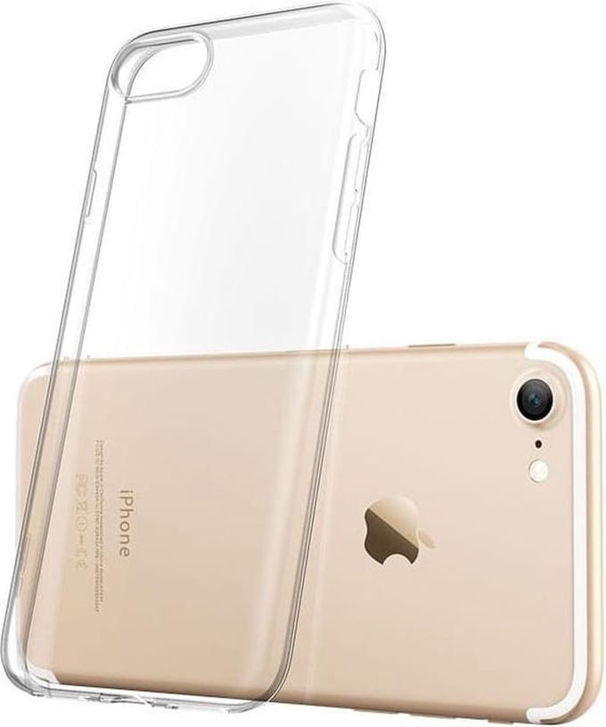 Telefoonhoesje - iPhone 6 Plus/6s Plus - transparant - ultradun TPU