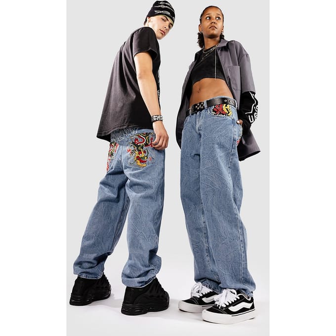 Ninth Hall Ambush Ember Baggy Jeans blauw