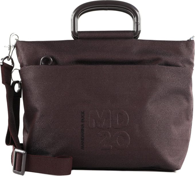 MANDARINA DUCK Handtas Schoudertas MD20 Lux Handbag Lux Chocolate Donkerbruin