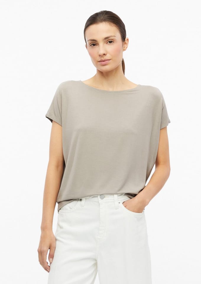 Oversized T-shirt van viscosemix