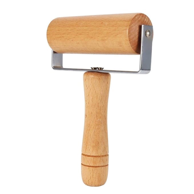 Dailygoods- Deegroller Houten - Deegroller Verstelbaar - Bakmat - Deegschraper - Perfecte Balans - Voor Koekjes/Pizza - Bakroller