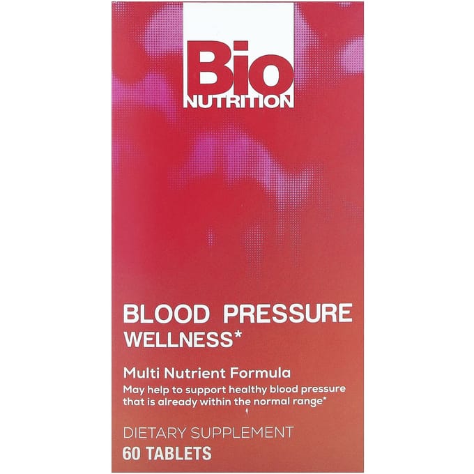 Bio Nutrition, Bien-être pour la tension artérielle, 60 comprimés