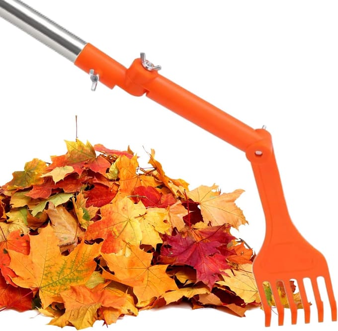 Blad Harken - Dakgootreiniger Schraper - Dakgoten Schoonmaken - Draaibare Kop - 12 cm - Niet gespecificeerd