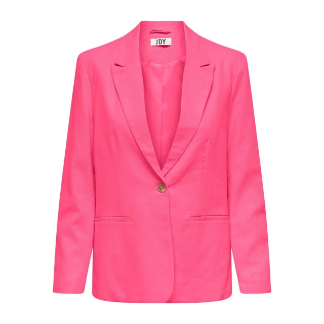 Jacqueline de Yong Maya l/s linen blazer