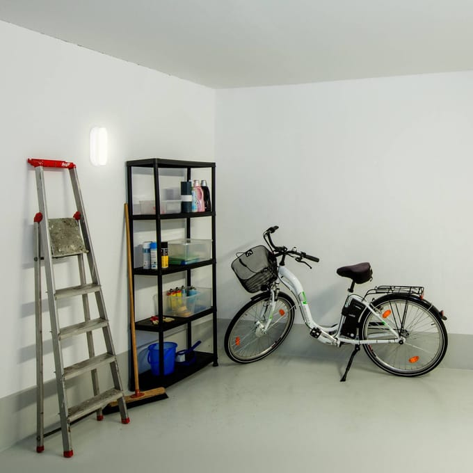 StarLicht Bulkhead LED-lamp voor vochtige ruimte LED LED vast ingebouwd 8 W Neutraalwit Wit