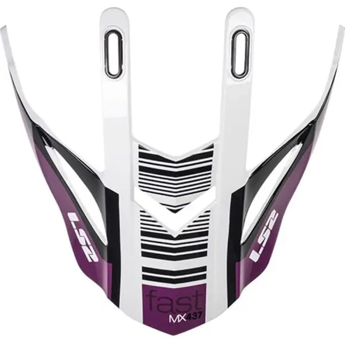 Vervangende visier voor crossmotorhelm LS2 MX437 Evo Xcode