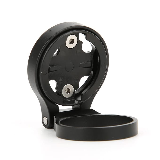 Support d'extension de compteur kilométrique de vélo en alliage d'aluminium, support réglable pour ordinateur de vélo, accessoire noir