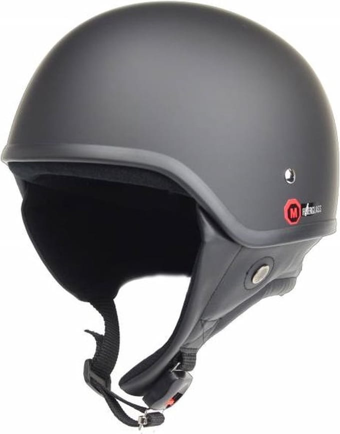 Redbike RB-450 pothelm mat zwart maat S