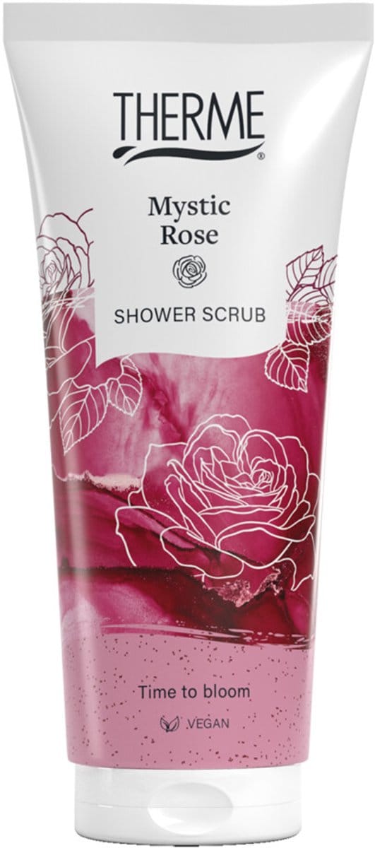THERME Mystic Rose Shower Scrub - 200 ml