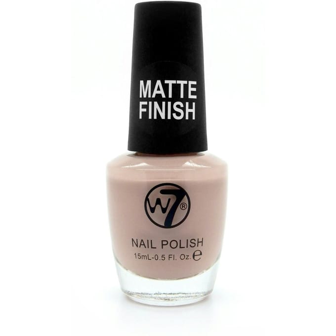 W7 Nailpolish 153 Matte Beige 15 ml