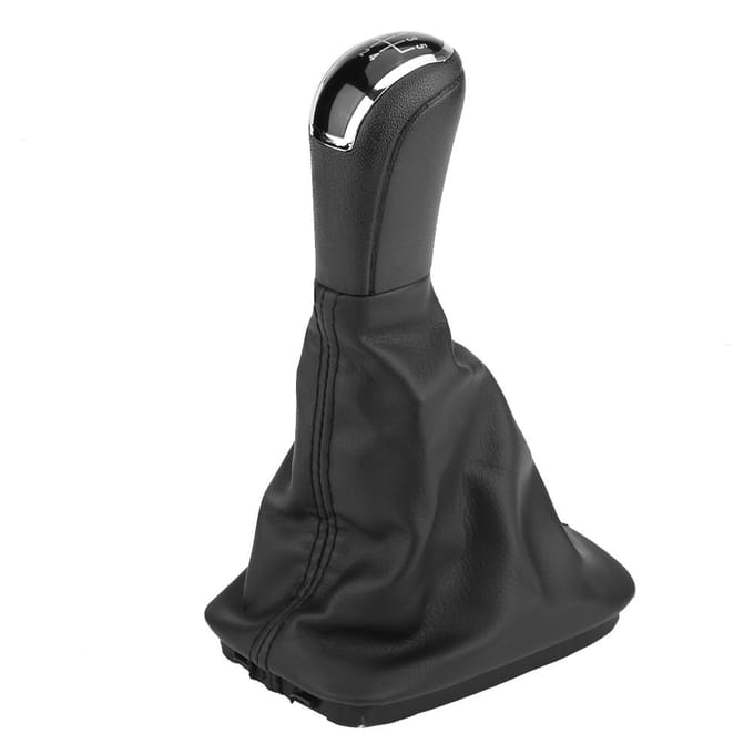 5-versnellingsbak, schakelpook, hoes, kofferbakhoes voor Skoda Fabia MK1 6Y0711113H gray