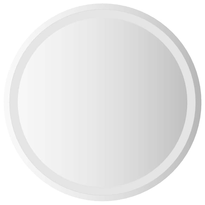 vidaXL - Badkamerspiegel - LED - rond - 60 - cm