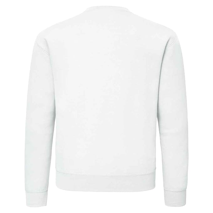 Fruit of the Loom Heren Supercotton Effen Sweatshirt (Wit)