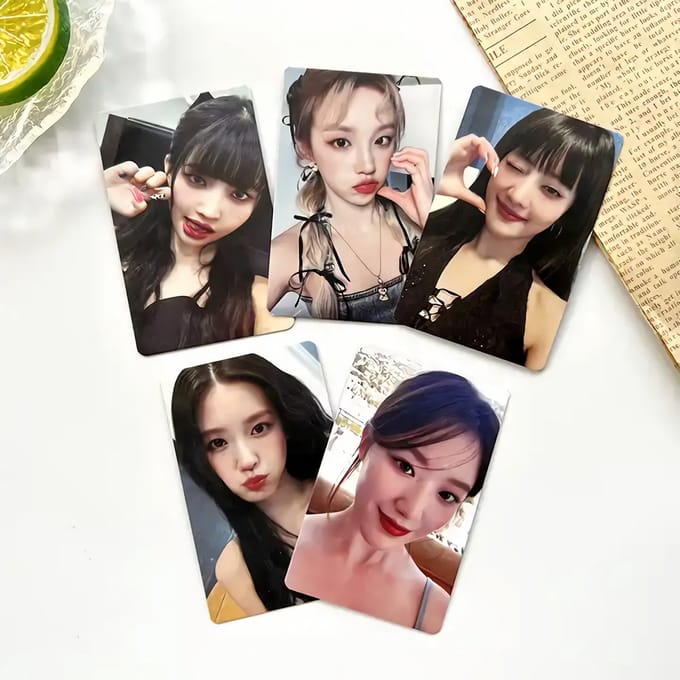 KPOP 5pcs/set (G)I-DLE Japan Photocard (G)-idle [Fotokaarten]