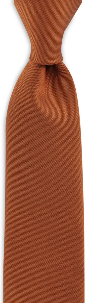 JB Collection - Stropdassen - stropdas koper smal - koper