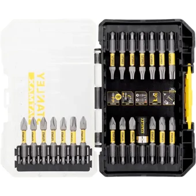 Stanley Schroefbitset - Impact Torsie Pz/ph/torx - 50mm - 22-delig