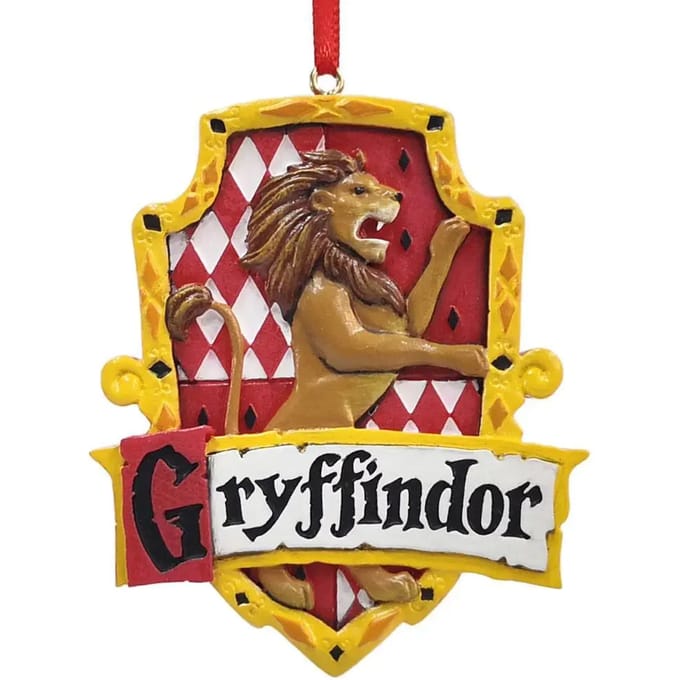 Nemesis Now Harry Potter - Gryffindor Crest Kerstbal - Multicolours