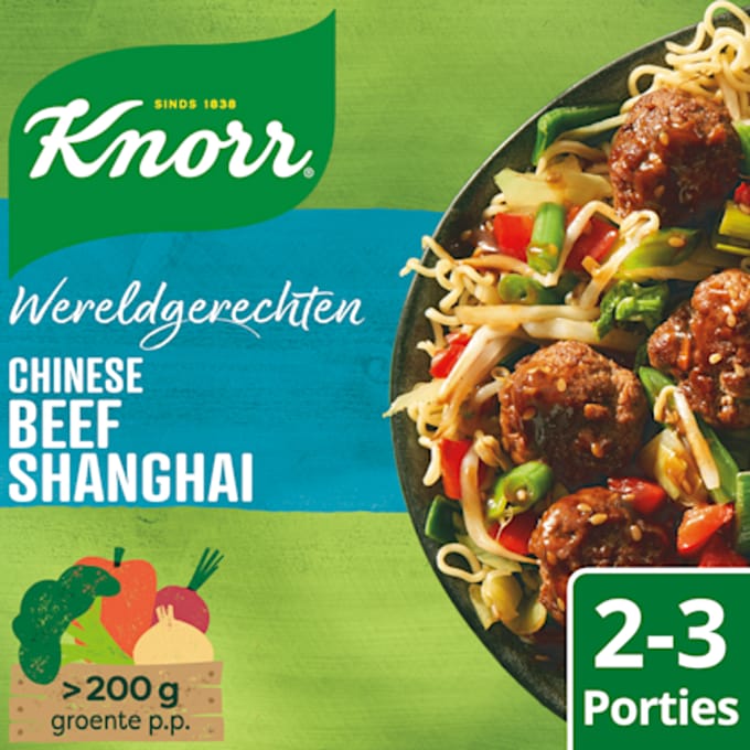 Wereldgerecht Chinese beef shanghai