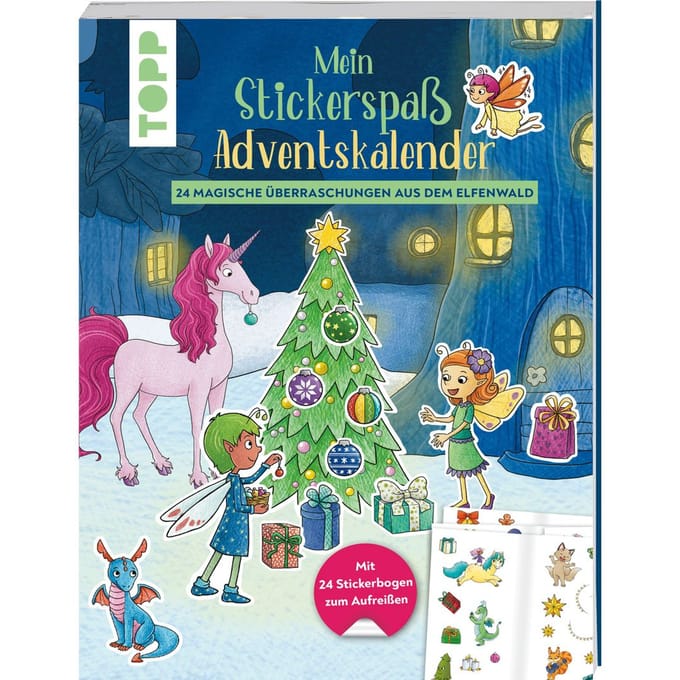 Boek "Mein Stickerspaß-Adventskalender"