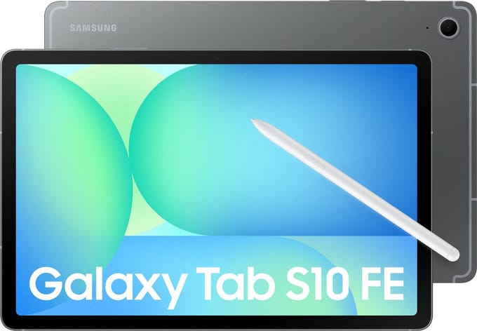 Samsung Galaxy Tab S10 FE 10,9 inch 128GB Wifi + 5G Grijs Enterprise Edition