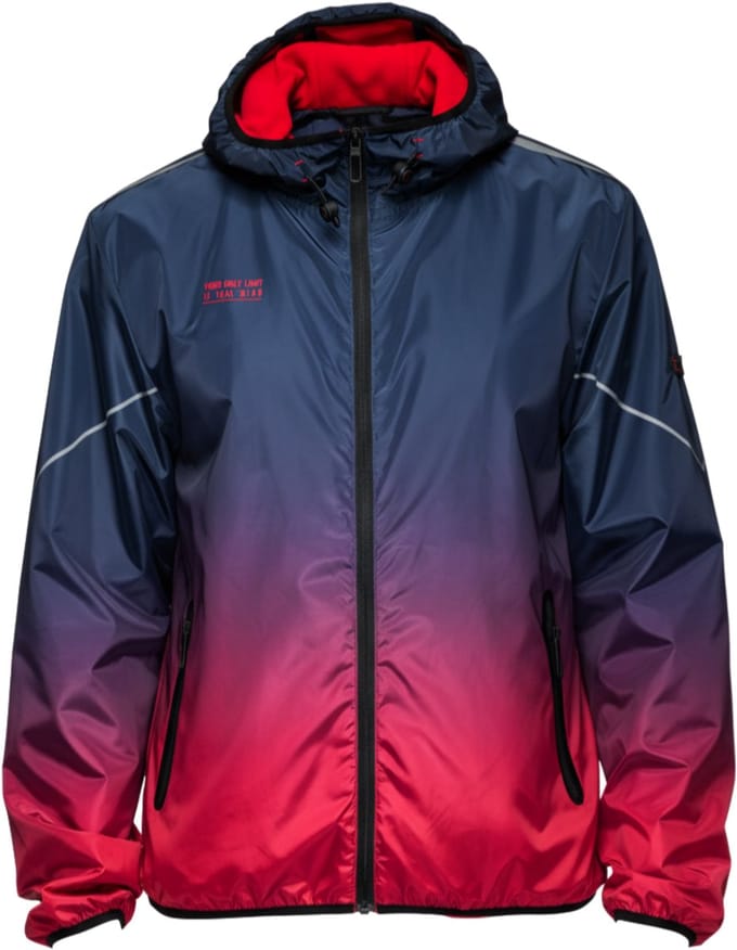 OMBRE Jas - Rits Rood M