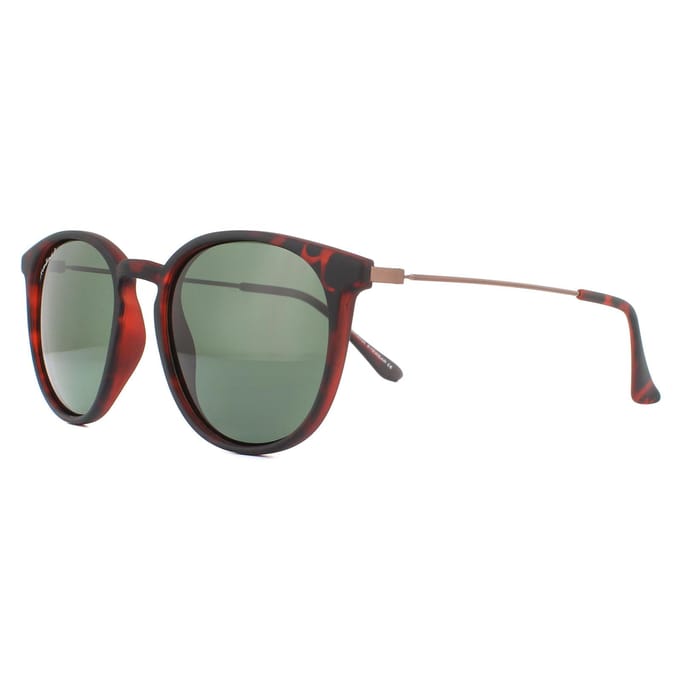 Montana Zonnebril MP33 D Bruin Turtle Rubbertouch G15 Groen Gepolariseerd