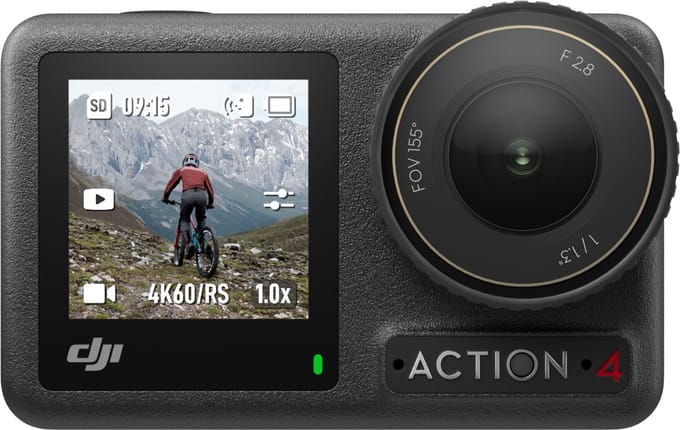 DJI Osmo Action 4 - Standard Combo - Action cam