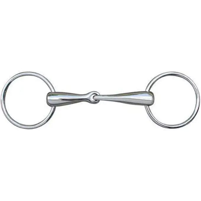 Massief roestvrijstalen simple bit voor paard HKM 20 mm