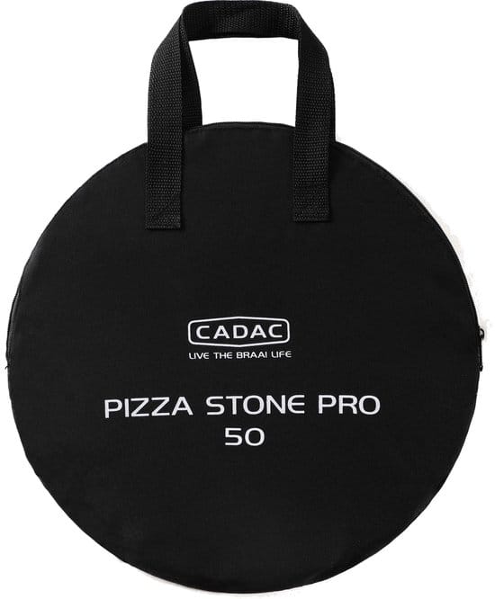 CADAC Dometic - Pizzasteen Pro 50 - ø 36cm - Met vlamverdeler - Incl. draagtas
