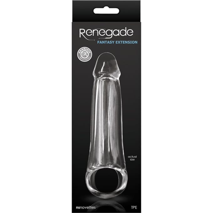 NS Novelties - Renegade Fantasy Extension M - Sleeves Penis Transparant