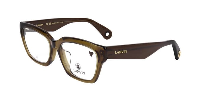 Lanvin LNV2640LB Khaki 55/16/140 WOMAN Brilmonturen