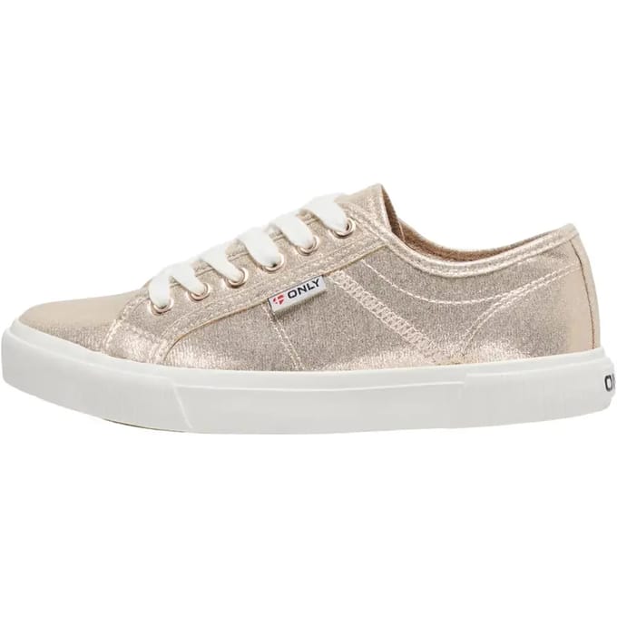 Only  Lage Sneakers ONLNICOLA CANVAS SNEAKER METALLIC