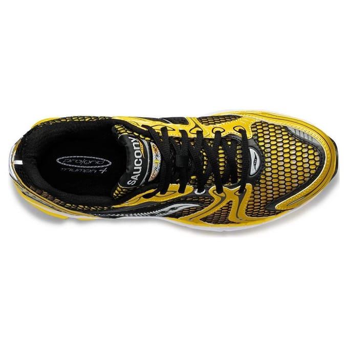 Saucony ProGrid Triumph 4 Lemon Chrome Heren Sneakers Geel S70704-1 41 black