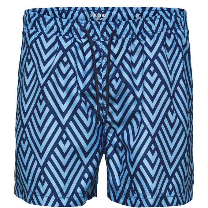 Short Selected Slhclassic Aop Swimshorts