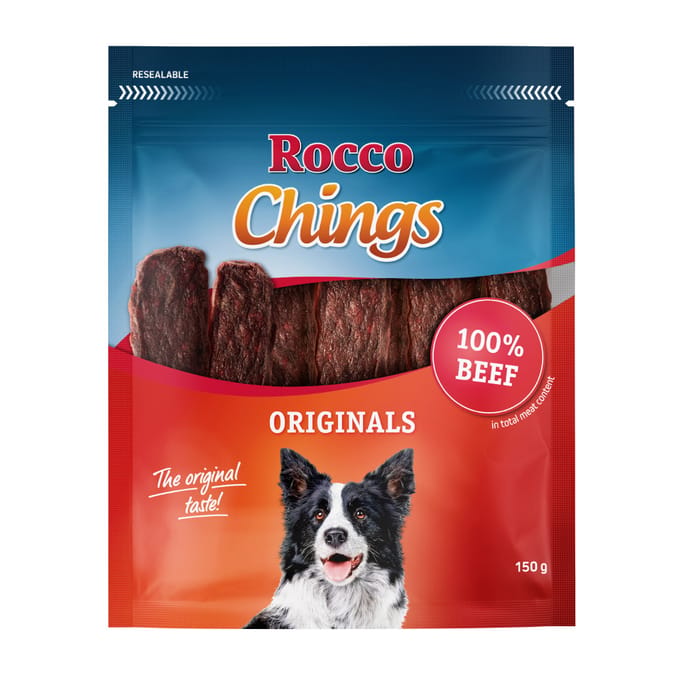 Voordeelpakket Rocco Menu 24 x 800 g Bestel ook snacks: Rocco Chings Rund 150 g