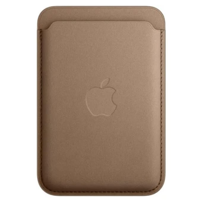 Apple FineWoven Wallet MagSafe met 'Zoek-mijn' functie - Taupe