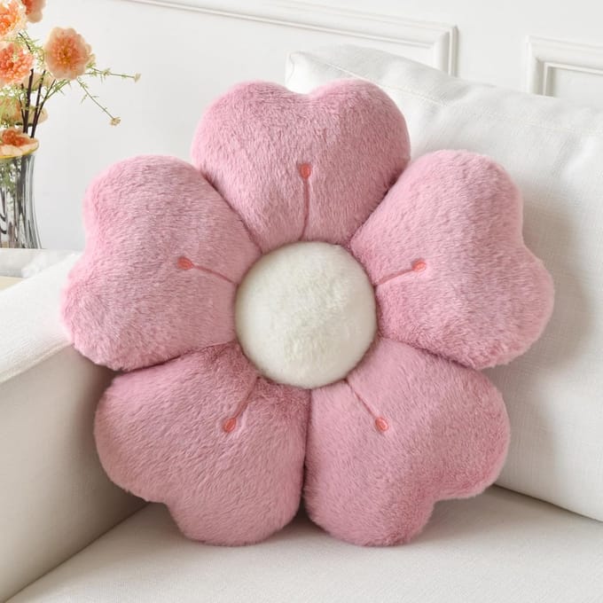 Bloedkussen Bloem Sierkussen voor Bank en Bed Decoratie