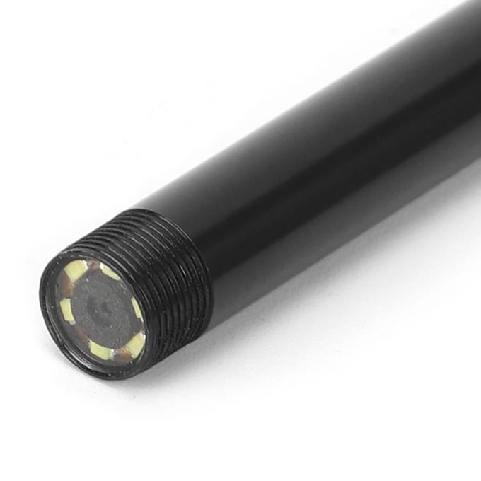 3 in 1 Waterdichte 6Led USB Endoscoop Boorscoop Inspectiecamera 1.5M voor Android black