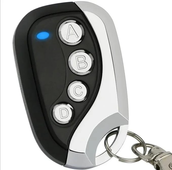 433mhz Klonen Afstandsbediening Kopiëren Duplicator 433.92mhz RF Draadloze Afstandsbediening voor Elektrische Garagepoort Poort Auto Huis black
