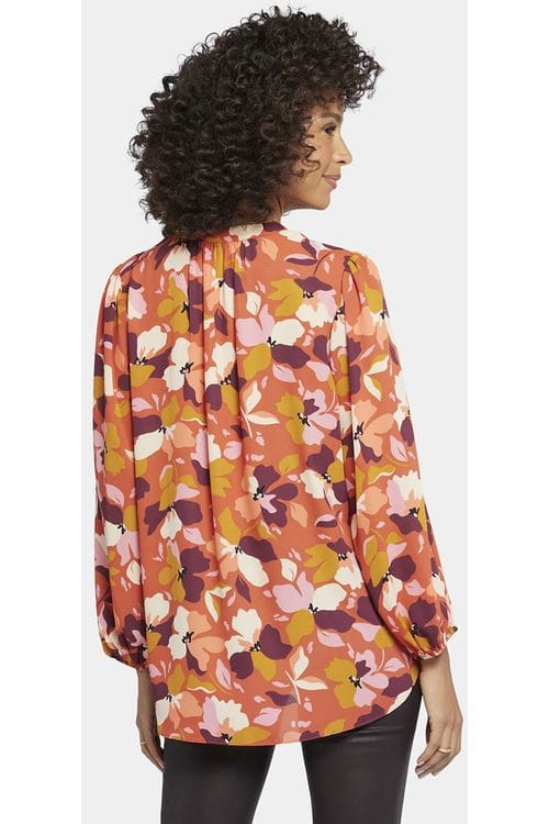 Puff Sleeve Blouse Bloemenprint | Gingervale