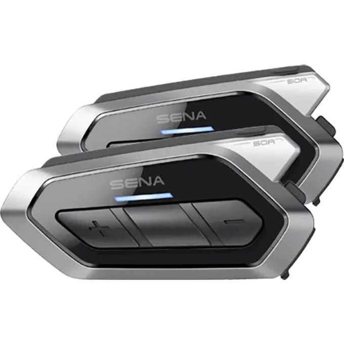 Sena 50R Dual Mesh / Sound by Harman Kardon Bluetooth Communicatiesysteem - Maat - Bluetooth Intercom