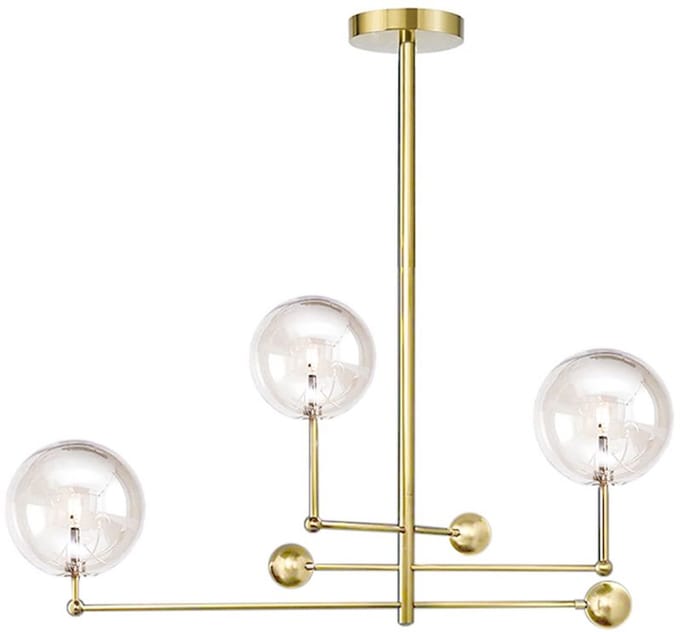 Toolight App918-3Cp Hanglamp Goud 95X95X95Cm