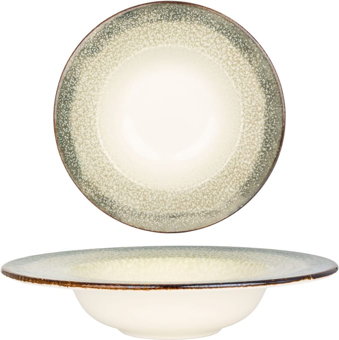 By Bone Pastabord - Spazio - Porselein - 28 cm (480cc) - set van 2